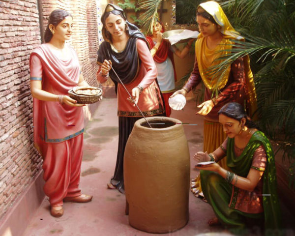 Punjabi Mutiyar Traditional Statues