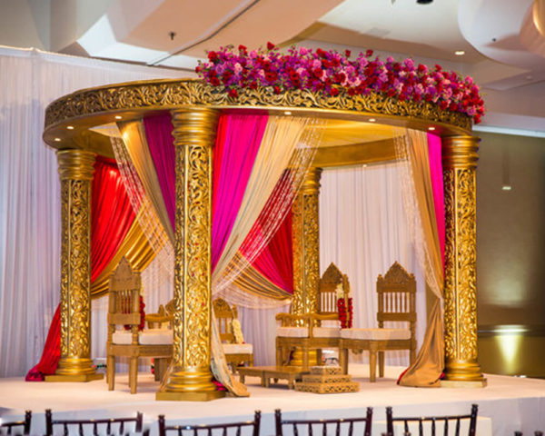 Traditional Indian Wedding Mandap